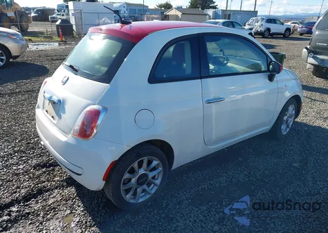 2017 Fiat 500 Pop z USA, uszkodzony, nr VIN 3C3CFFKR6HT700070